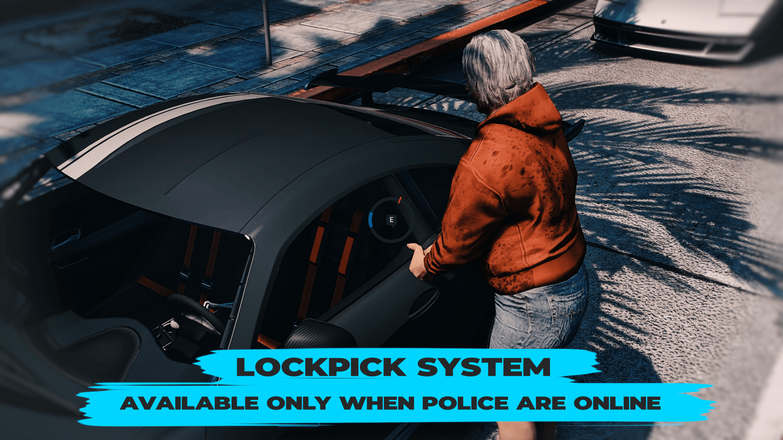 Vehicle theft system for FiveM ESX QB QBCore QBox