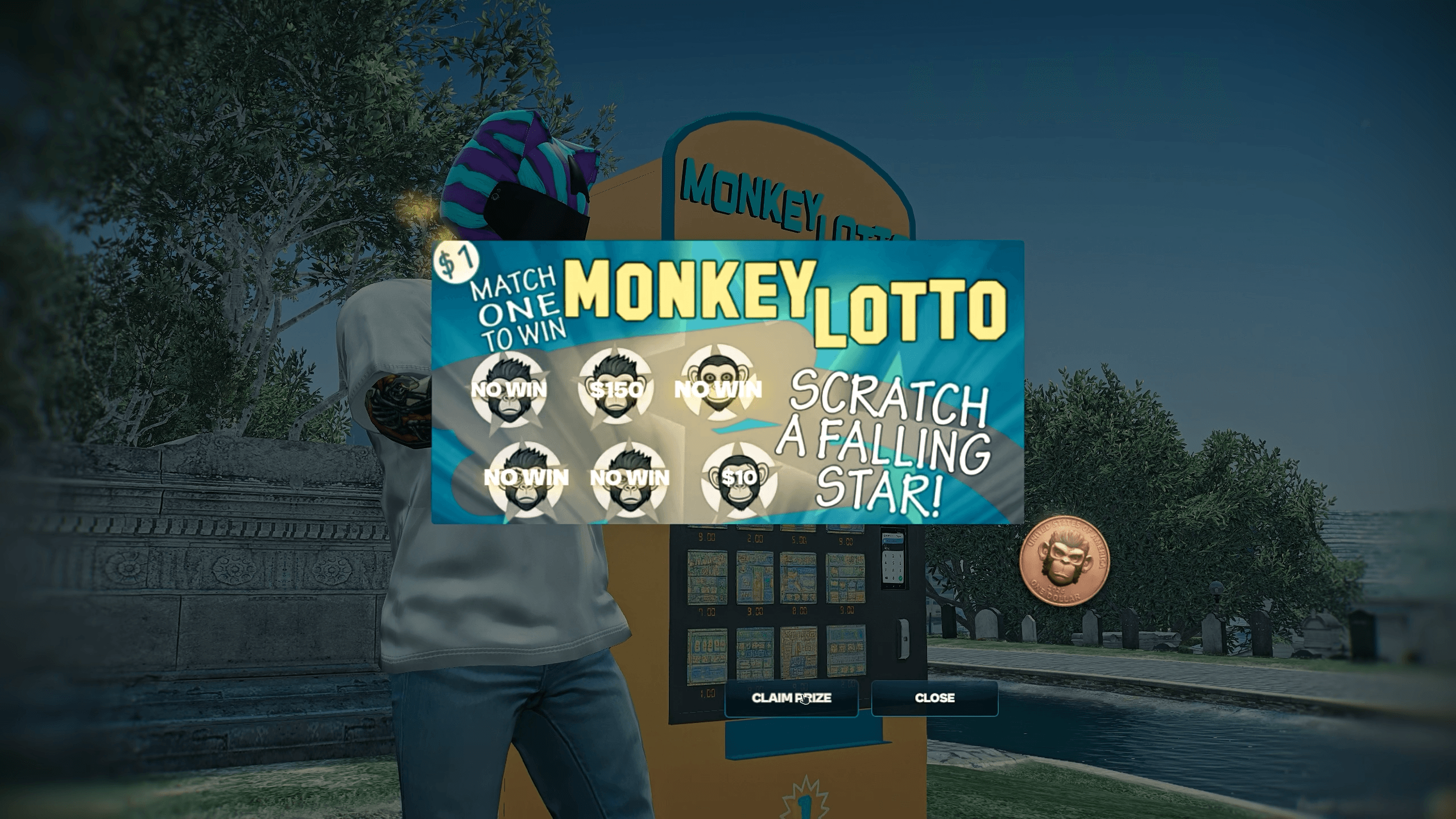 Lottery economy script for FiveM roleplay servers