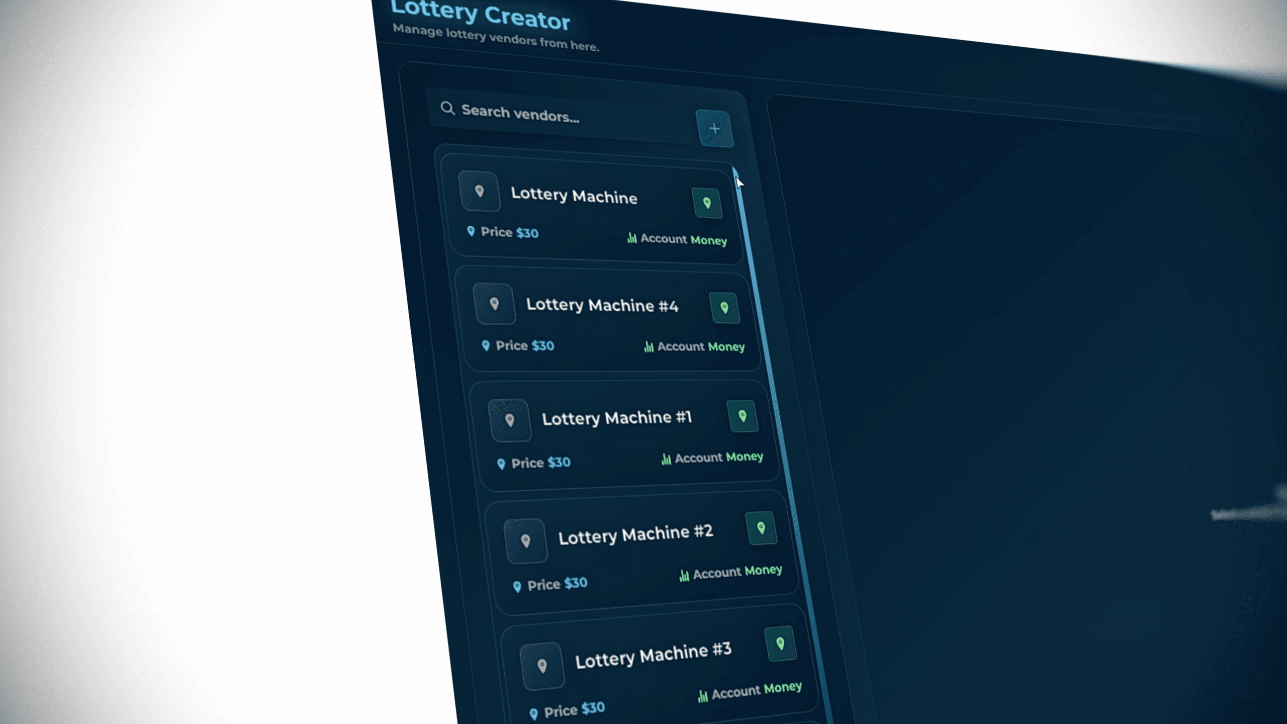 Modern lottery creator interface for FiveM
