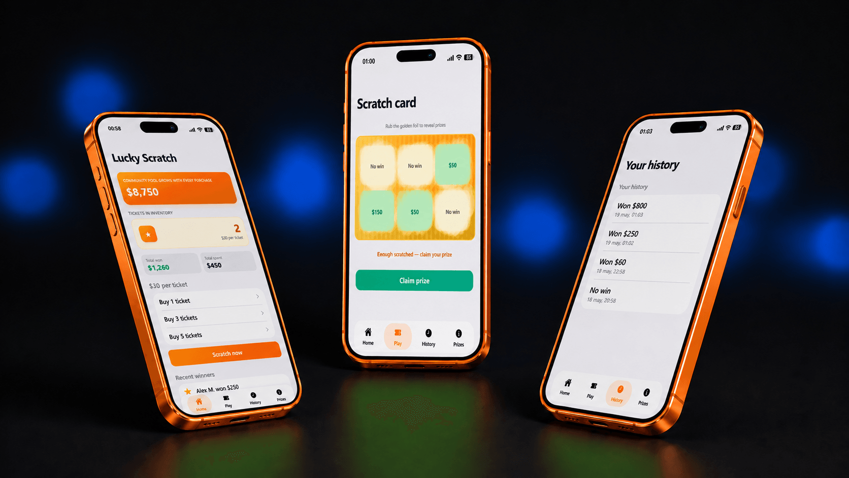 Quasar Smartphone lottery integration