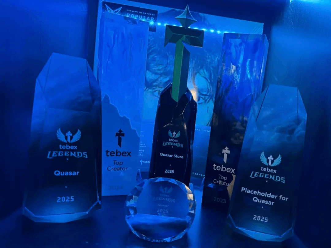 Quasar Store awards recognition milestones and achievements in FiveM development and software innovation